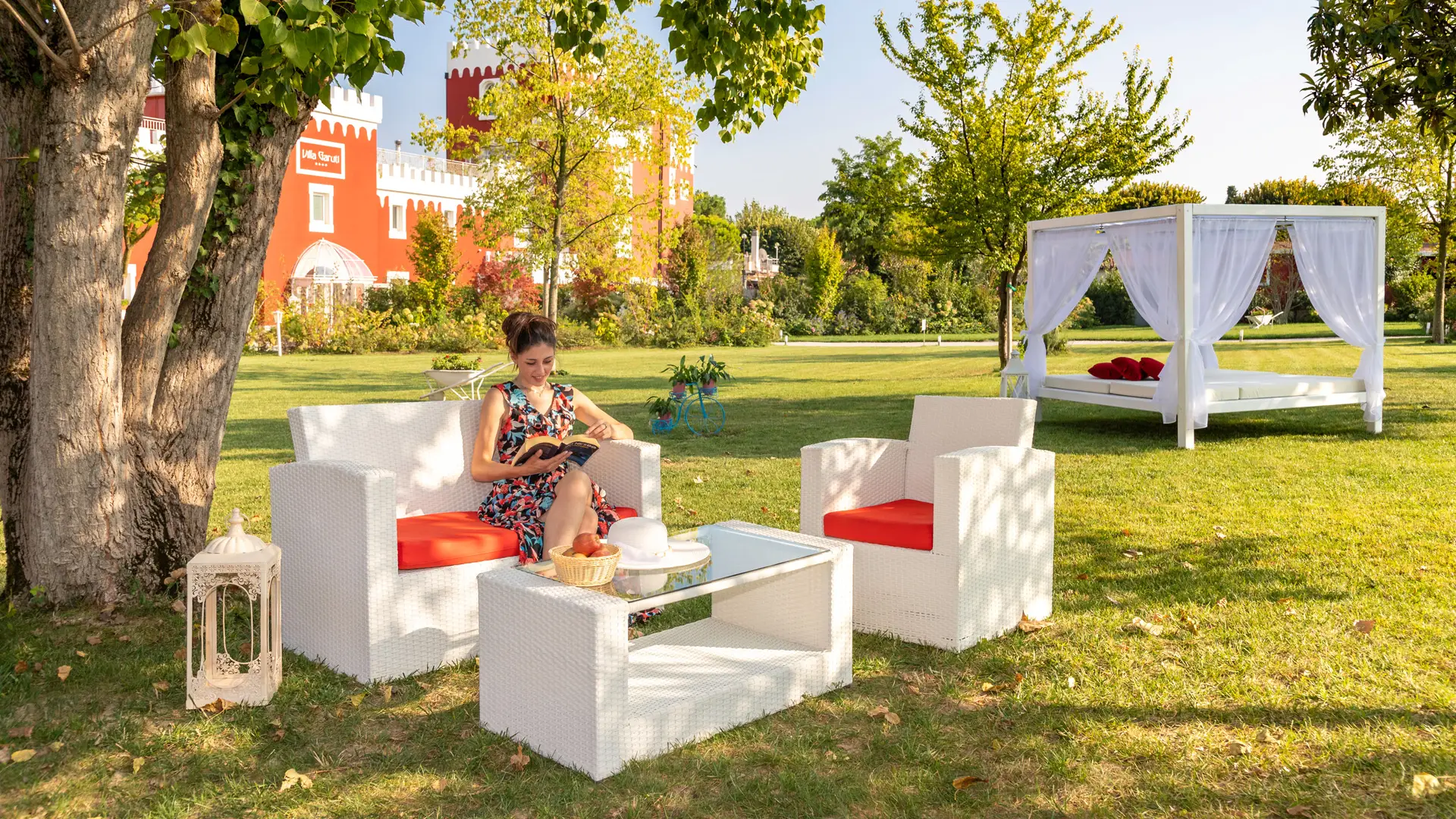 Der traumhafte Garten der Villa Garuti